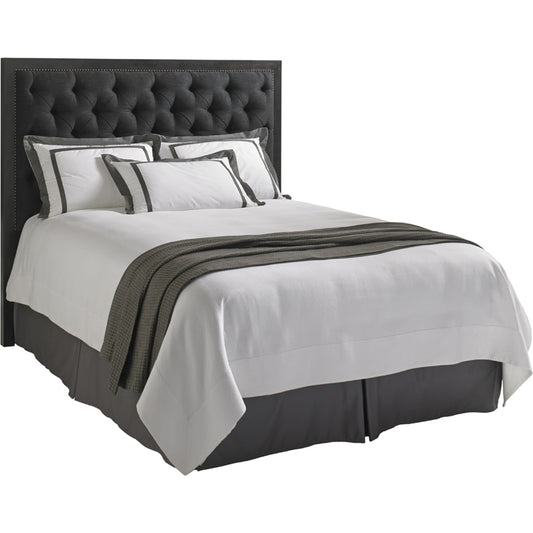 Maranello Upholstered Headboard by Lexington in carbon gray. Made from unique in a unique style.