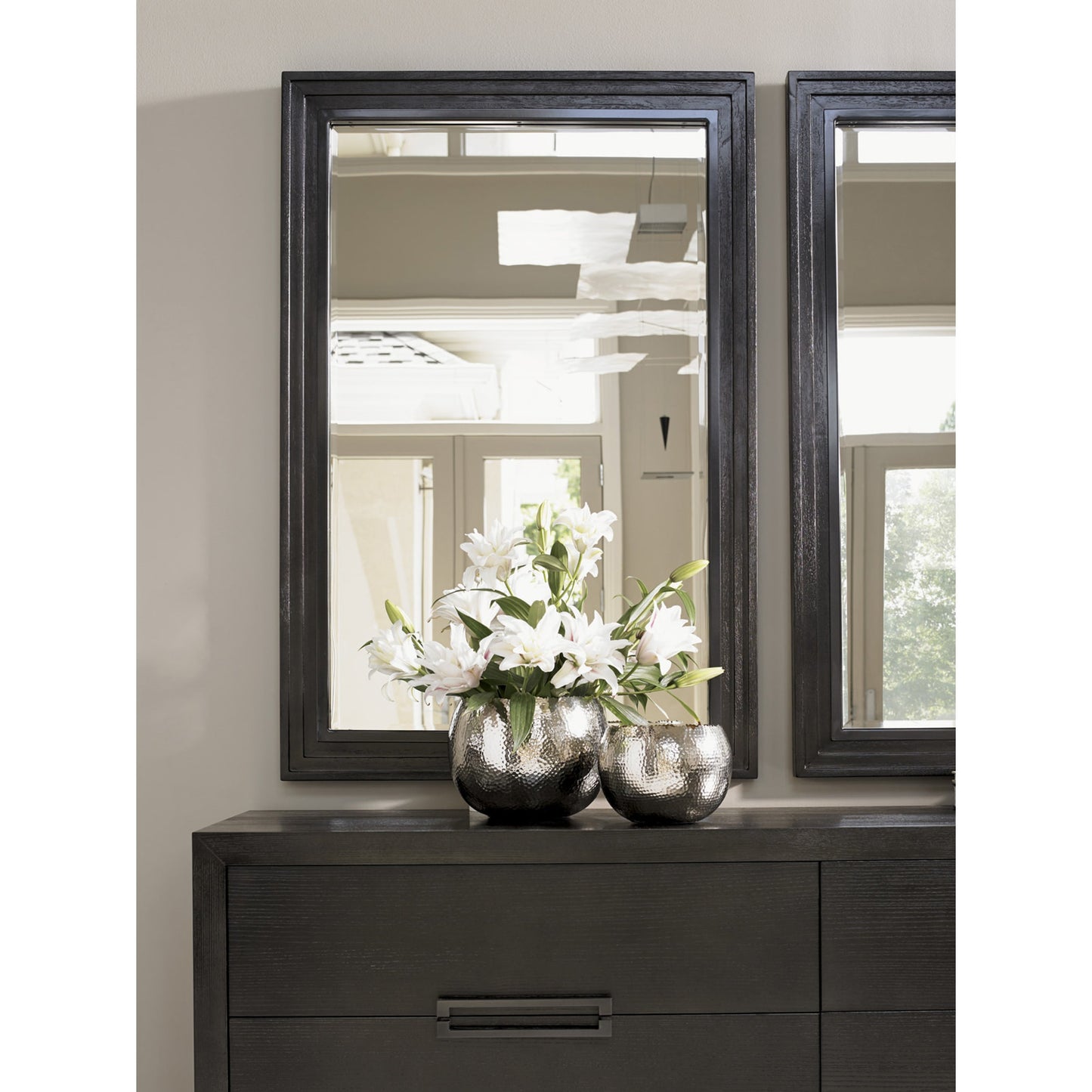 001 SR-835781 | Lifestyle | Volante Landscape Mirror by Lexington. Made from unique in a traditional style.