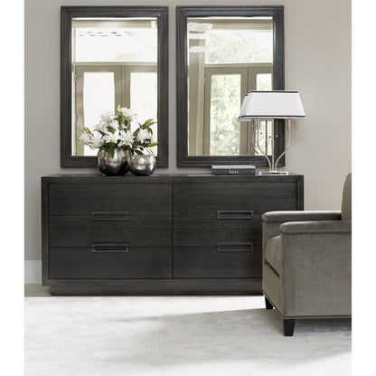 Volante Landscape Mirror by Lexington. Made from unique in a traditional style.