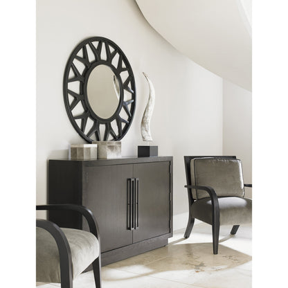 Esprit Round Mirror by Lexington. Made from unique in a modern style.