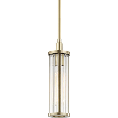 Marley Pendant by Hudson Valley. Made from steel in a modern style.