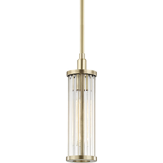 Marley Pendant by Hudson Valley. Made from steel in a modern style.