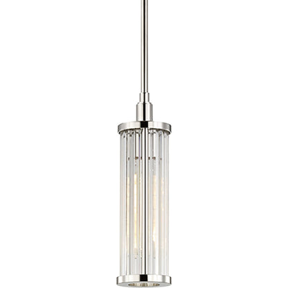 Marley Pendant by Hudson Valley. Made from steel in a modern style.
