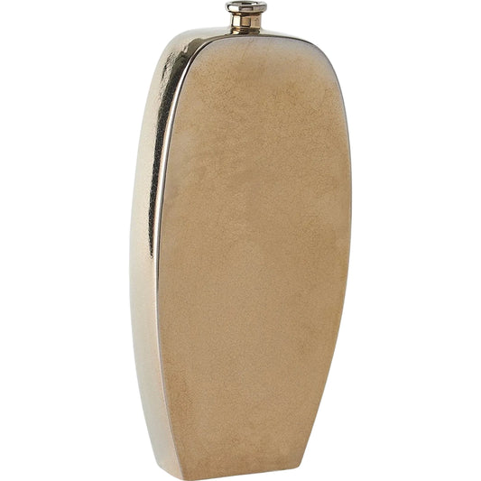 Bridwell Bottle by Global Views in bronze. Made from unique in a modern style.
