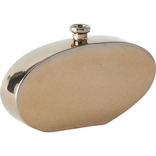 Bridwell Bottle by Global Views in bronze. Made from unique in a modern style.