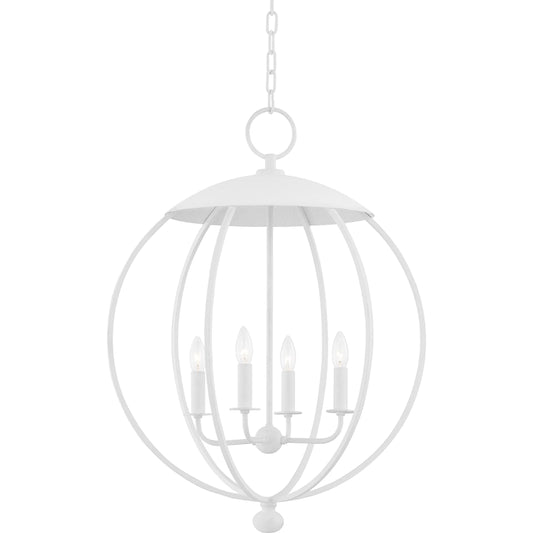 Wesley Pendant by Hudson Valley. Made from steel in a modern style.