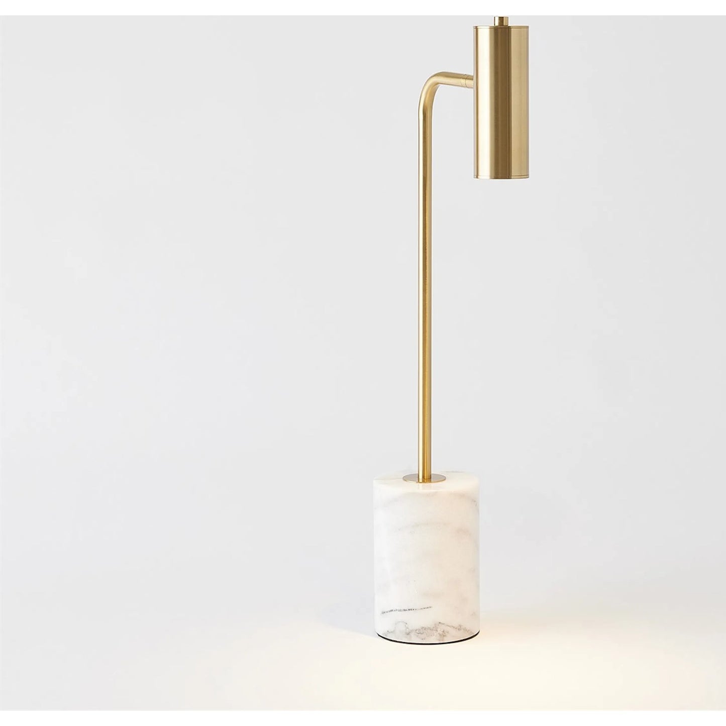 003 SI-2324431 | Unknown | Spotlight Table Lamp by Global Views in red and marble. Made from unique in a unique style.