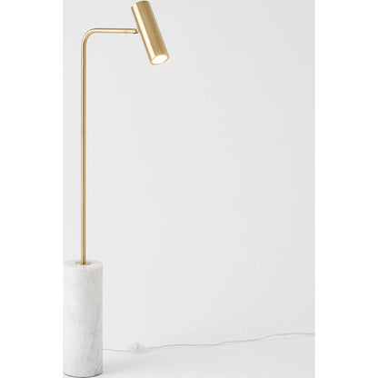 Spotlight Floor Lamp by Global Views in red and marble. Made from unique in a unique style.