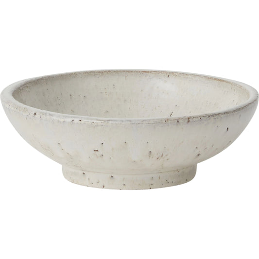 Divvy Bowl by Accent Decor in white. Made from ceramic in a modern style.