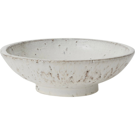 Divvy Bowl by Accent Decor in white. Made from ceramic in a modern style.