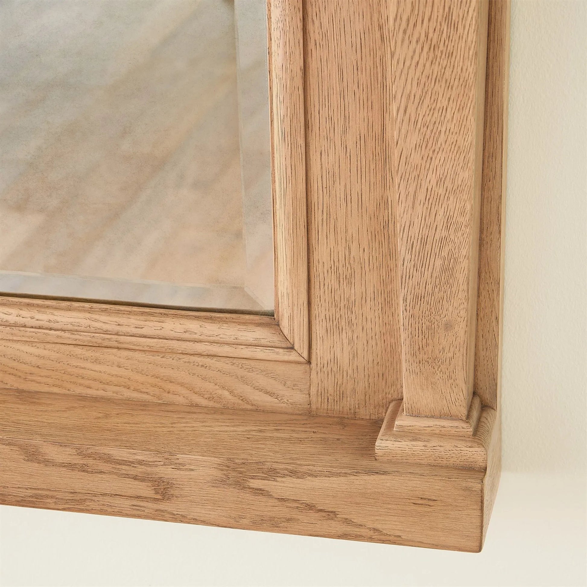Josephine Floor Mirror by Global Views in blackened oak. Made from unique in a unique style.