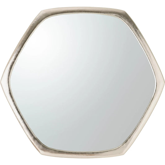 Hexagon Mirror by Global Views. Made from aluminum, mirror in a unique style.