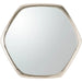 Hexagon Mirror by Global Views. Made from aluminum, mirror in a transitional style.