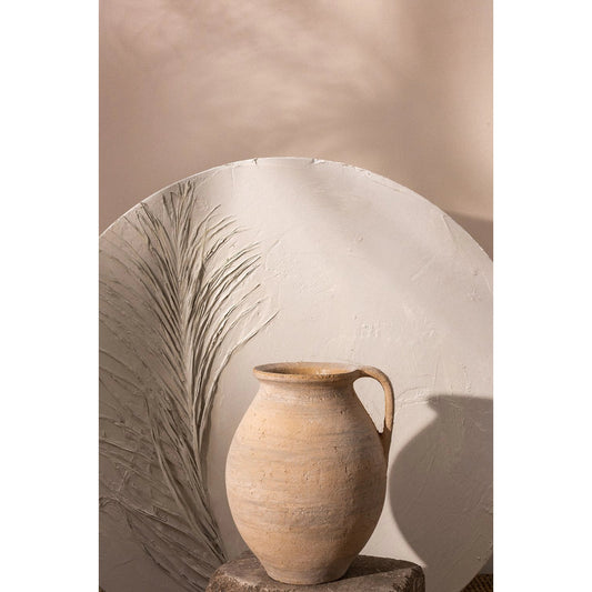 Anata Jug by Accent Decor in off-white. Made from ceramic in a modern style.