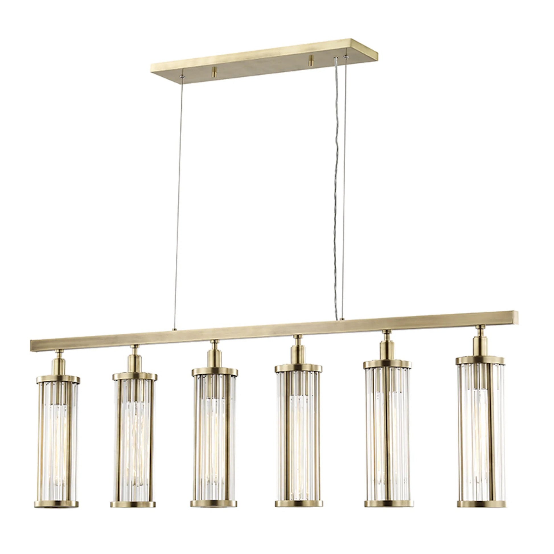 Marley Island Light by Hudson Valley in polished nickel. Made from brass in a modern style.