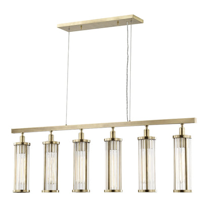 Marley Island Light by Hudson Valley in polished nickel. Made from brass in a modern style.