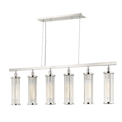 Marley Island Light by Hudson Valley in polished nickel. Made from brass in a modern style.