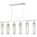 Marley Island Light by Hudson Valley in polished nickel. Made from brass in a modern style.