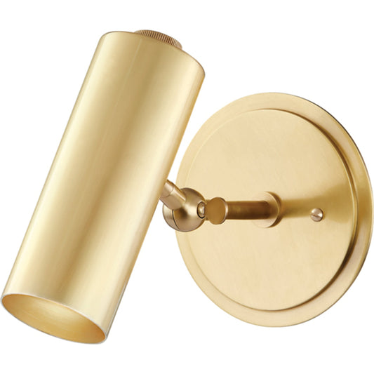 Bushwick Wall Sconce by Hudson Valley. Made from brass in a traditional style.