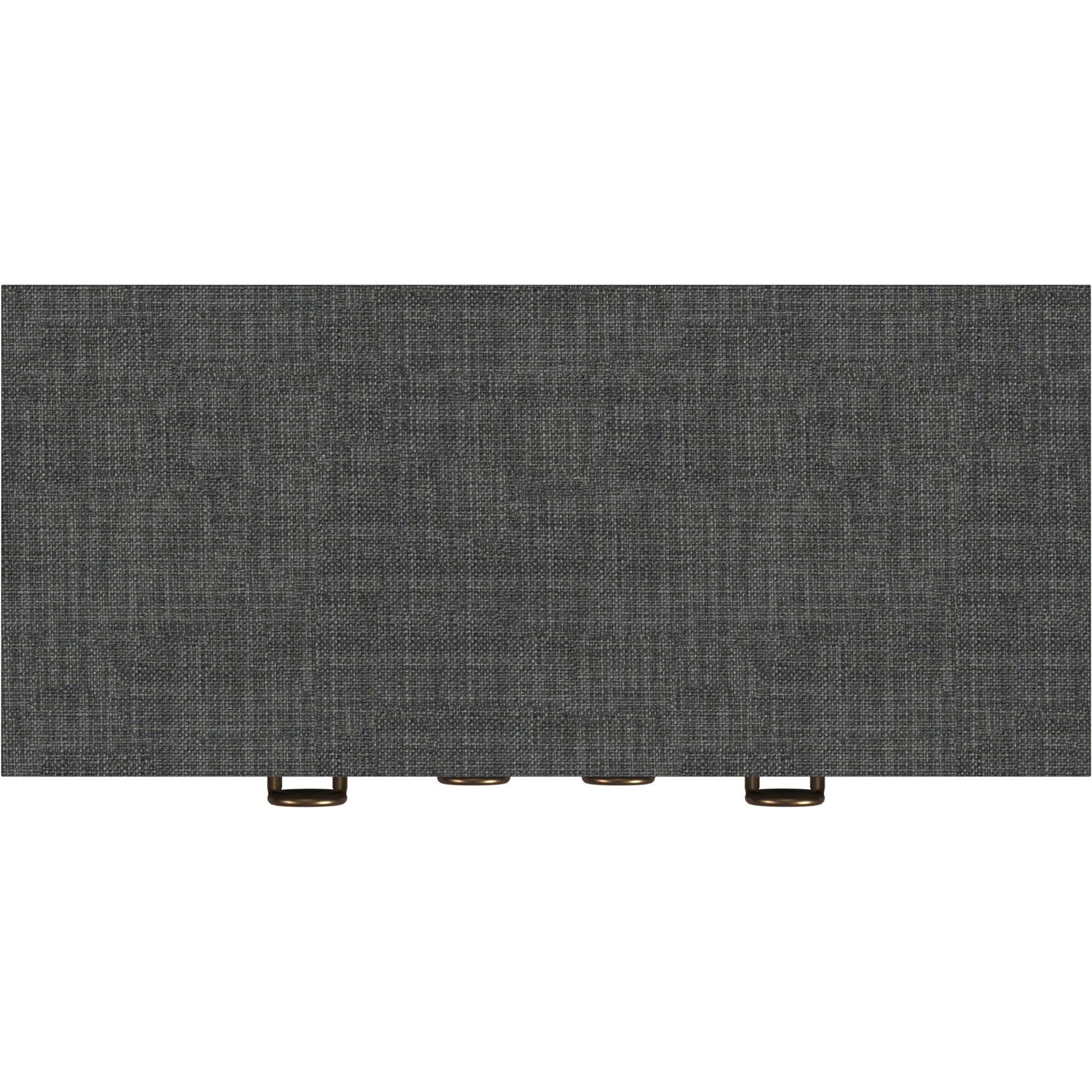 Chatham 2-Drawer Raffia Cabinet by Butler Specialty Company in charcoal and charcoal raffia. Made from gmelina beechwood solids, mdf panel with maple veneer, raffia, aluminium in a modern style.