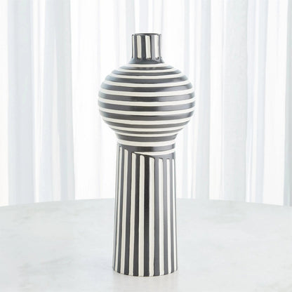 Colbert Vase by Global Views in white. Made from unique in a eclectic & global style.