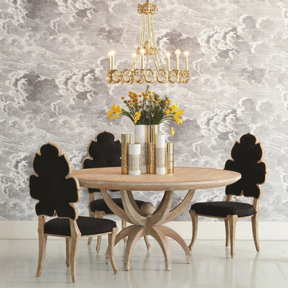 Wiggle Dining Chair by Global Views. Made from rubberwood in a cottage & farmhouse style.