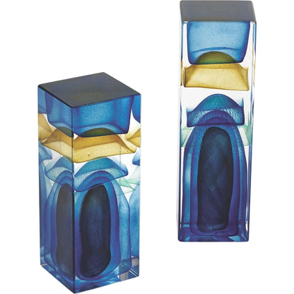 Dew Drop by Global Views. Made from art glass in a coastal style.