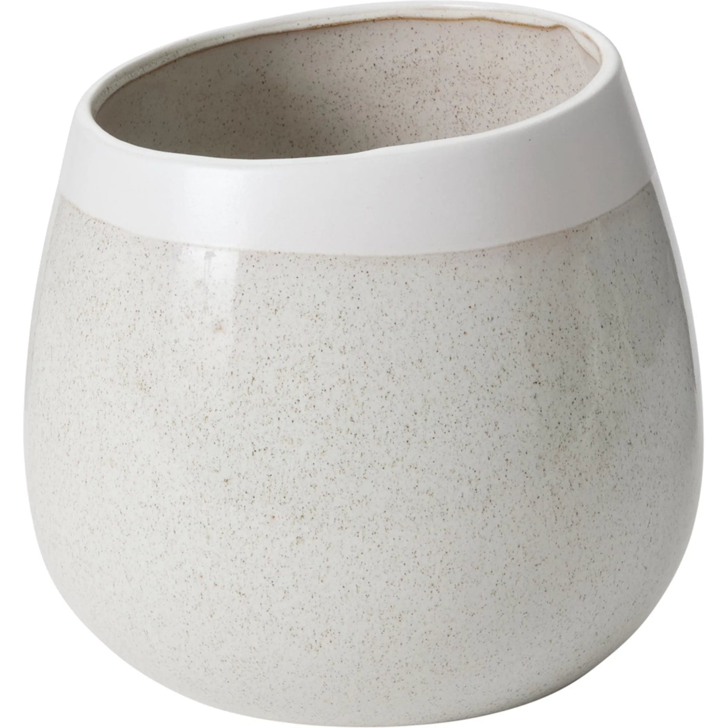 001 SI-2539481 | Primary Silo | Choice Pot by Accent Decor in off, white. Made from ceramic in a unique style.