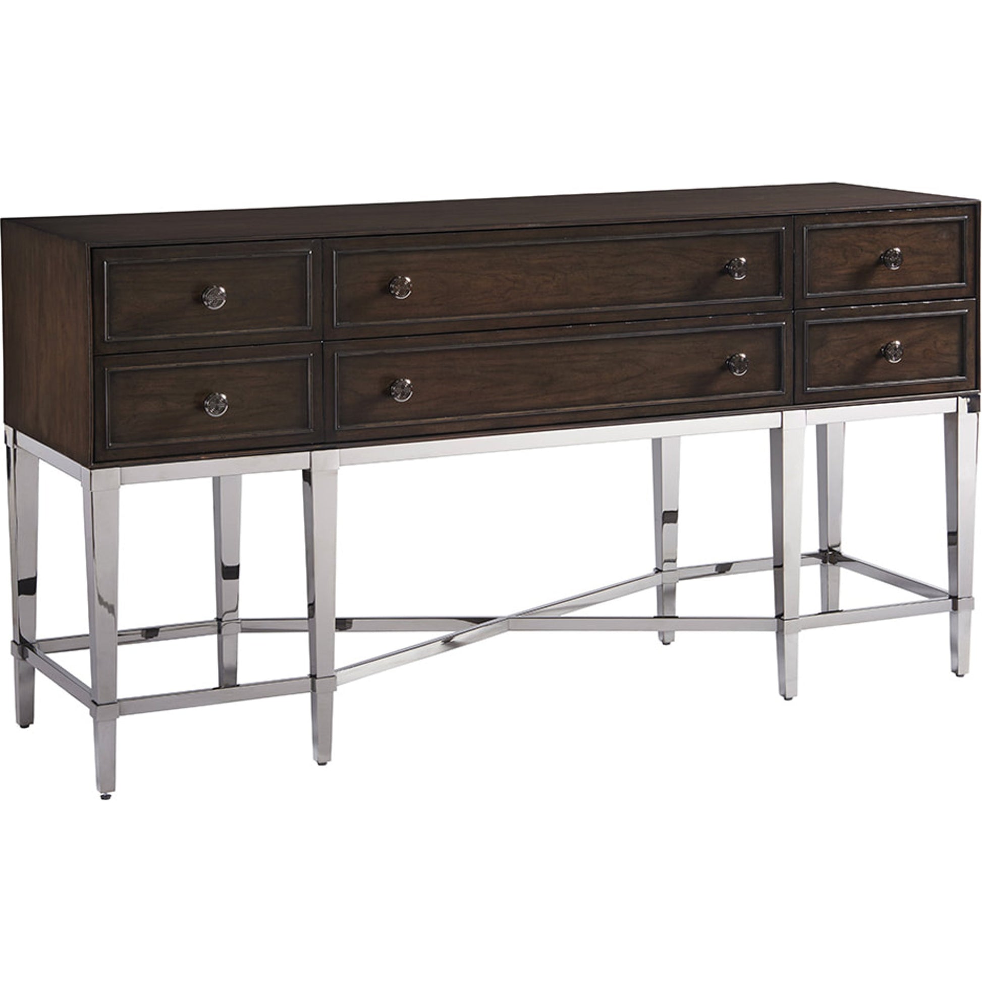 Fairfax Sideboard by Barclay Butera. Made from unique in a transitional style.