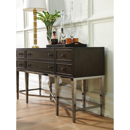Fairfax Sideboard by Barclay Butera. Made from unique in a transitional style.