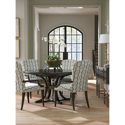 Layton Dining Table by Barclay Butera in cherry, onyx. Made from unique in a modern style.