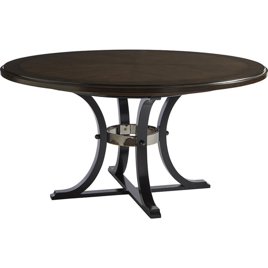 Layton Dining Table by Lexington in cherry, onyx. Made from unique in a modern style.