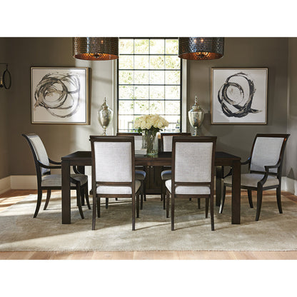 Kathryn Upholstered Side Chair by Barclay Butera in gray. Made from unique in a transitional style.