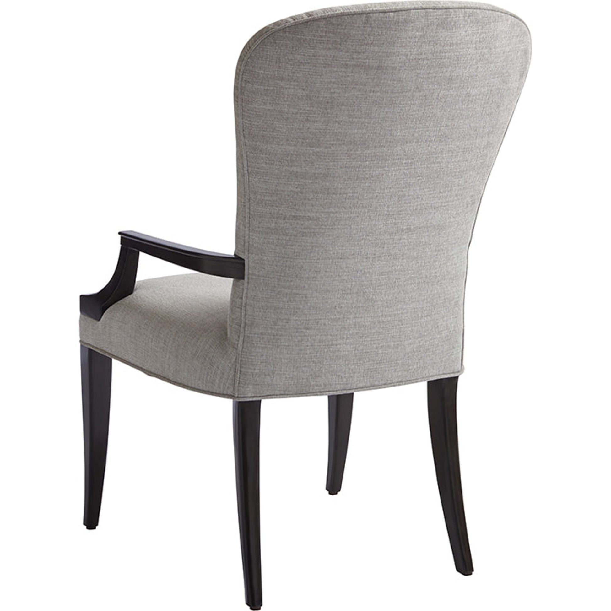 Schuler Upholstered Arm Chair by Barclay Butera in gray. Made from unique in a transitional style.
