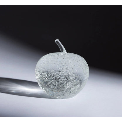 Ghost Apple Glass Fruit by Global Views in clear. Made from unique in a modern style.