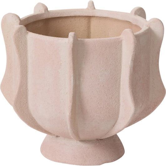 001 SI-2539490 | Primary Silo | Claudia Compote by Accent Decor in pink. Made from ceramic in a unique style.