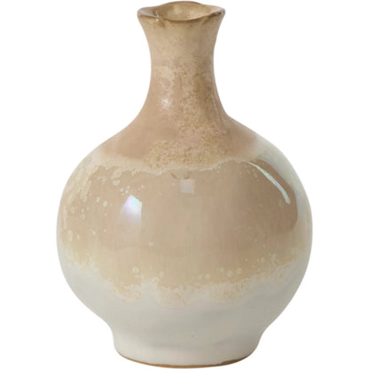Avena Budvase 2 (Set of 2) by Accent Decor in off, white. Made from ceramic in a unique style.