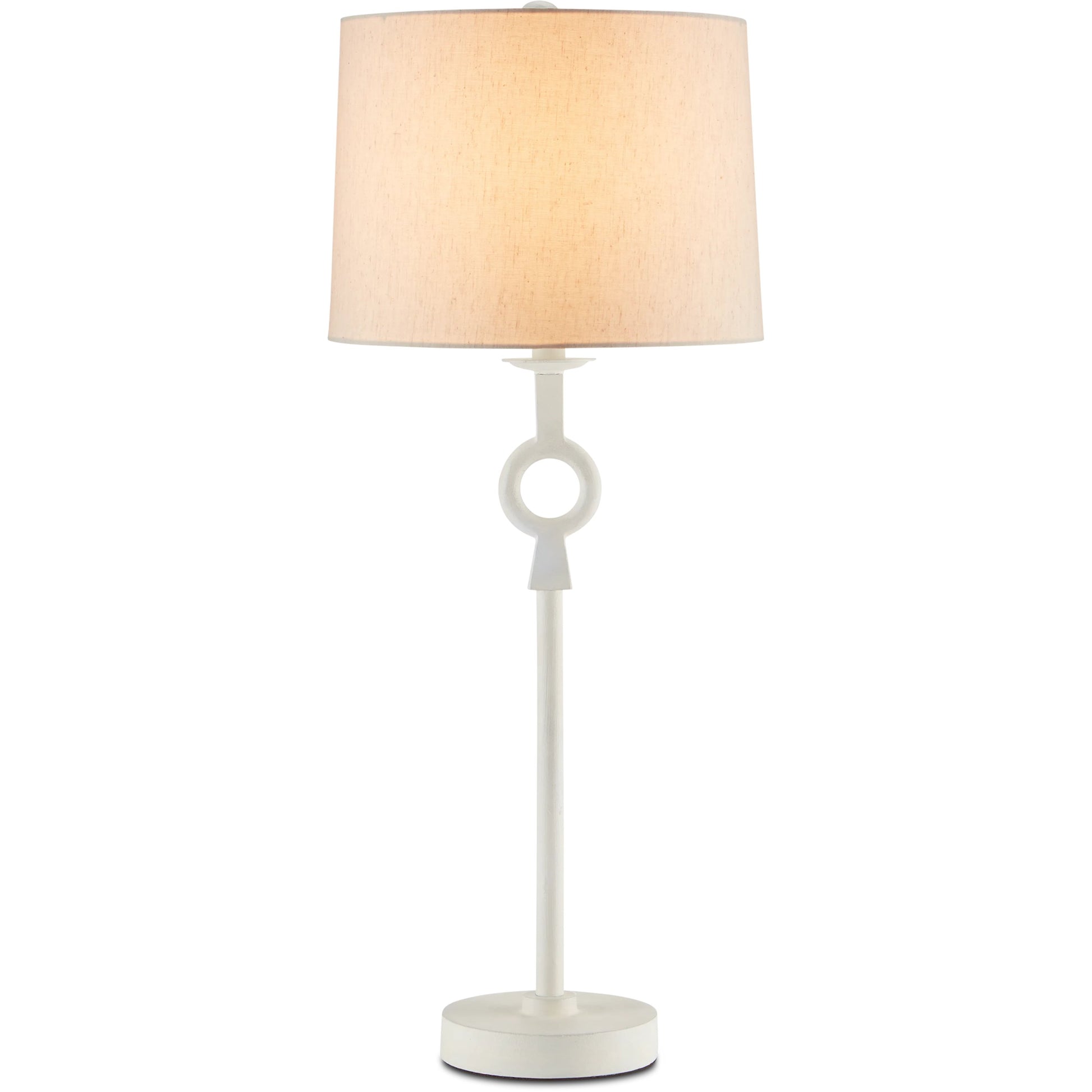 Germaine Table Lamp by Currey and Company in antique brass. Made from aluminum in a transitional style.