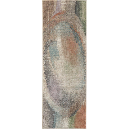 Eden EDN39QTF Rug by Feizy in brown, tan, blue. Made from polypropylene in a unique style.