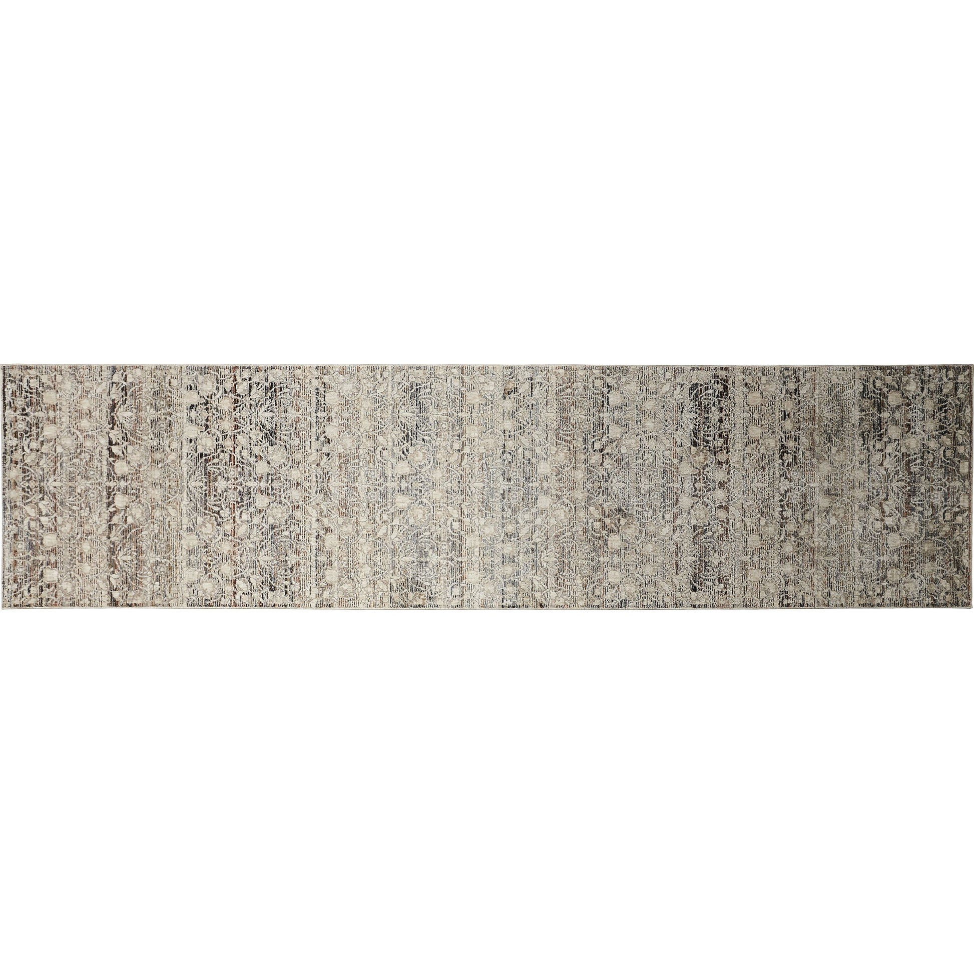 Caprio Transitional Damask Rug - 3961F by Feizy in gray, ivory, tan. Made from polyester, viscose in a unique style.
