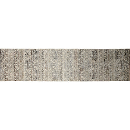 Caprio Transitional Damask Rug - 3961F by Feizy in gray, ivory, tan. Made from polyester, viscose in a unique style.