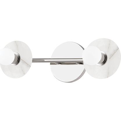 Elmont Bath Bracket by Hudson Valley. Made from steel in a modern style.