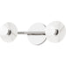 Elmont Bath Bracket by Hudson Valley. Made from steel in a modern style.