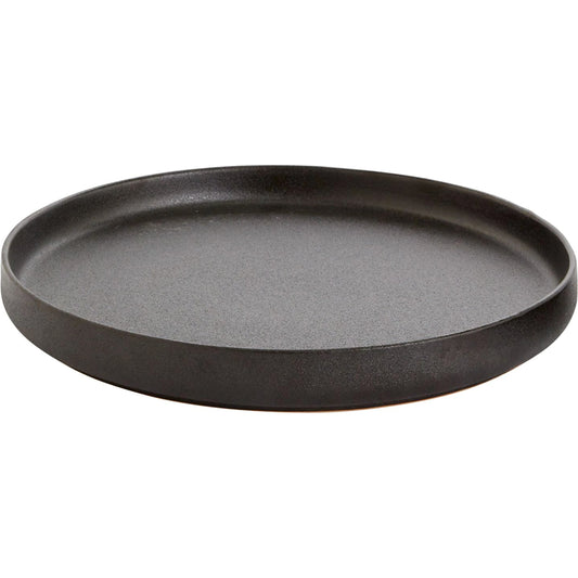 Astaire Saucer by Accent Decor in black. Made from ceramic in a modern style.