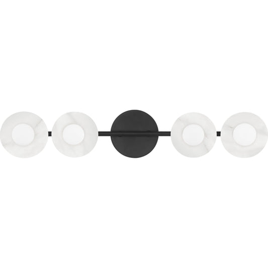Elmont Bath Bracket by Hudson Valley. Made from steel in a modern style.