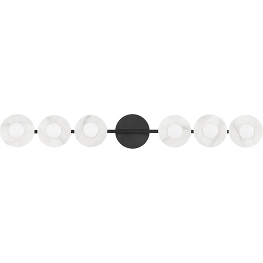 Elmont Bath Bracket by Hudson Valley. Made from steel in a modern style.