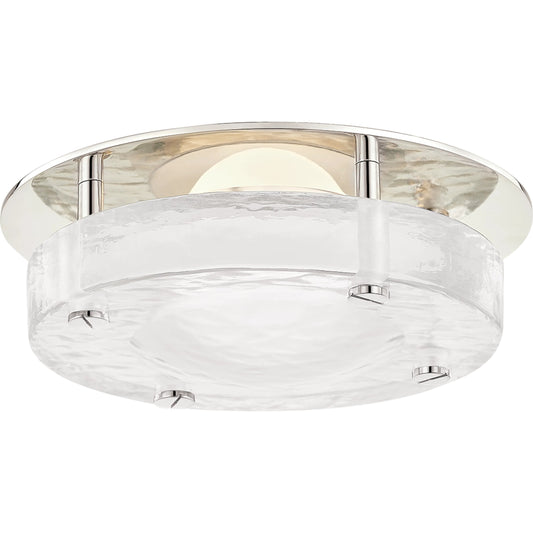 Heath Flush Mount by Hudson Valley. Made from brass in a transitional style.