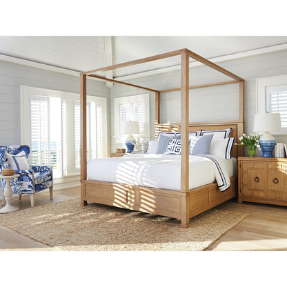 Shorecliff Canopy Bed by Lexington. Made from unique in a cottage & farmhouse style.