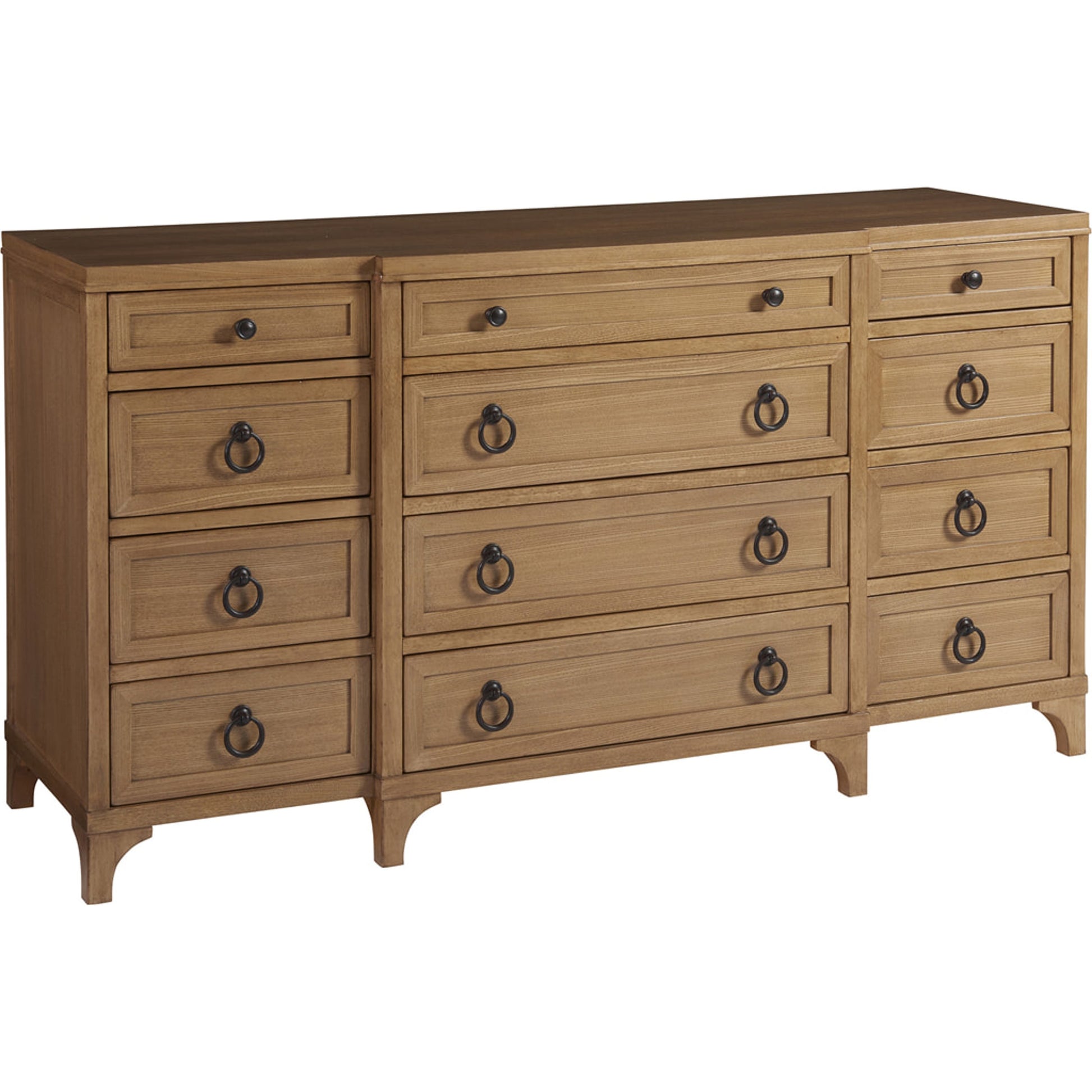 Garnet Breakfront Dresser by Lexington. Made from unique in a traditional style.
