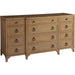 Garnet Breakfront Dresser by Lexington. Made from unique in a traditional style.